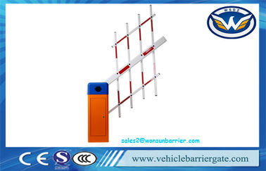 Blue Color Automatic Vehicle Barrier Remote Controlled For Car Parking System
