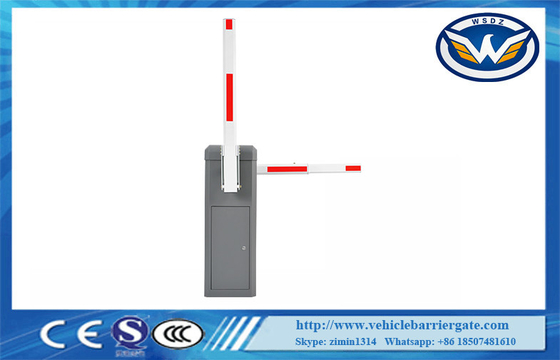 2개 팔과 2개 모터스 오토매틱 차량 단지 배리어 RS485 24VDC 브러쉬리스 모터