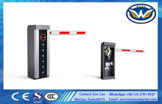 DC 브러쉬리스 자동차 주차장 장벽 게이트 LED IP54 및 첨단 기술