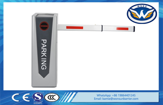 220V 전원 공급 및 극한 온도 환경을위한 내구성 2mm 냉 laminated 장판 차량 장벽 게이트